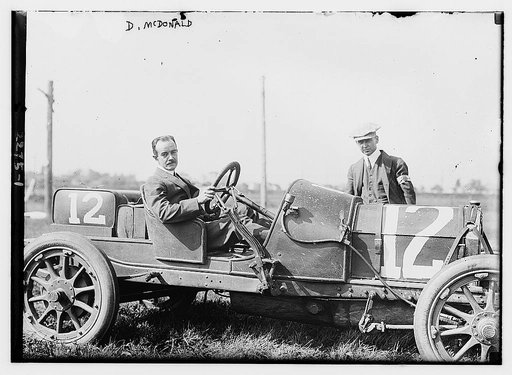 D. McDonald in car