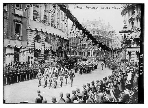 Royal Progress, London, 1911