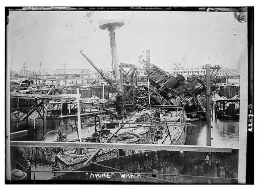Maine wreckage