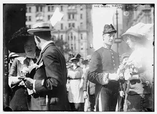 Vice Consul W.G. Gardner [and] Marion Regan