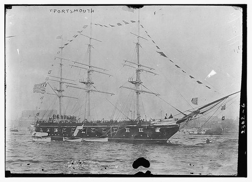U.S.S. Portsmouth. Dewey Day, Sept. 29, 1899