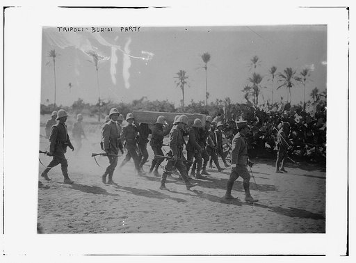 Tripoli - burial party