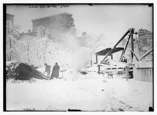 Union Sq. after storm