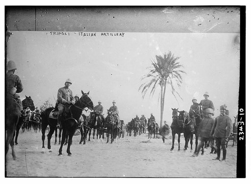 Tripoli - Italian artillery