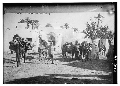 Tripoli - Mountain battery