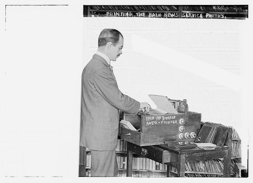 Printing the Bain News Service Photos