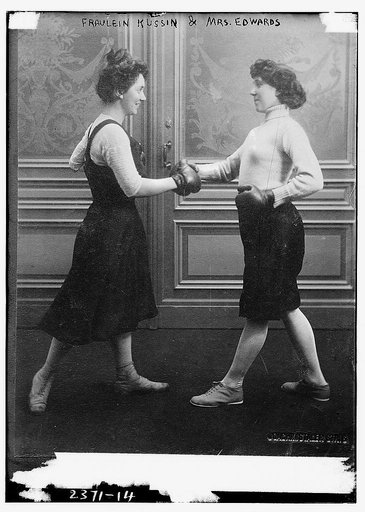 Fraulein Kussin & Mrs. Edwards