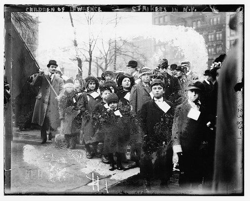 Children of Lawrence strikers in N.Y.
