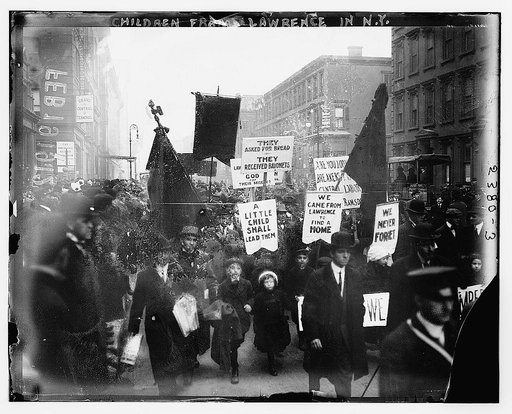 Children from Lawrence in N.Y.