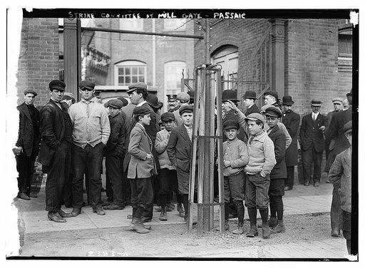 Strike Committee at Mill Gate, PASSAIC