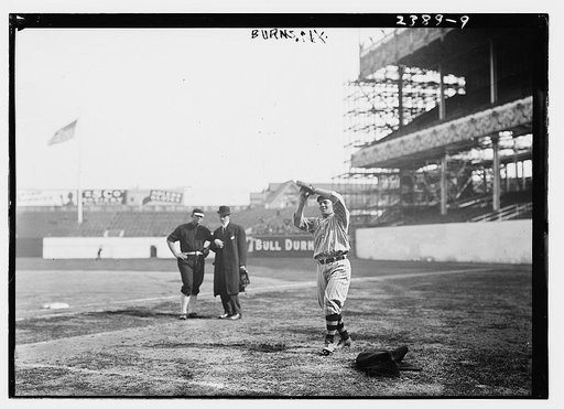 George J. Burns, New York, NL (baseball) at the 1911 World Series
