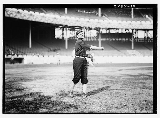Art Fletcher (New York NL) prior to the World Series at the Polo Grounds, NY, 1911 (baseball)