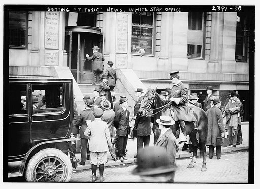 Getting TITANIC news - White Star Office