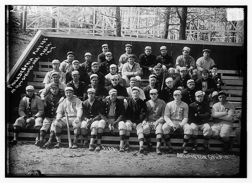 Phila N. players at Hot Springs, Ark.  March 1912 (baseball)