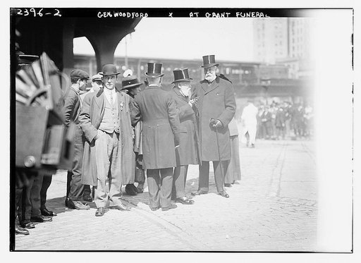 Gen. Woodford at Grant funeral