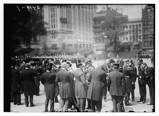 German officers in N.Y.