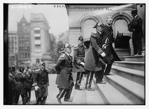 German officers in N.Y.
