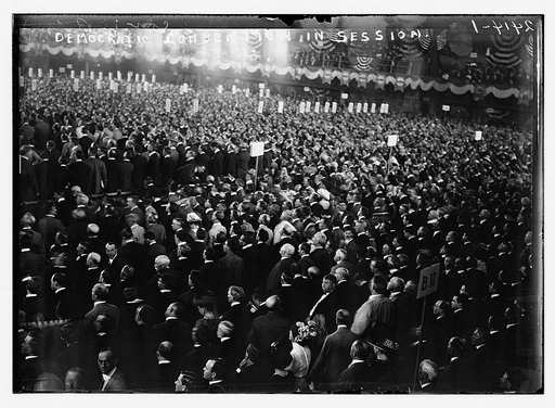 Demo. Convention in session