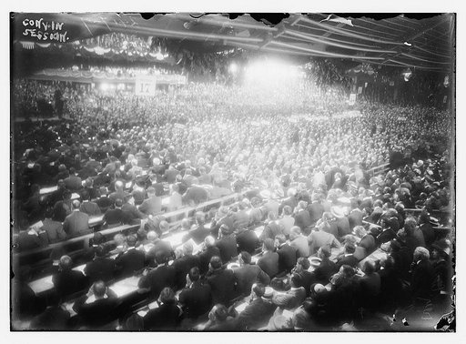 Convention in session