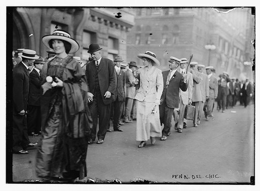 Pennsylvania delegation at the 1912 Republican National Convention held at the Chicago Coliseum, Chicago, Illinois, June 18-22