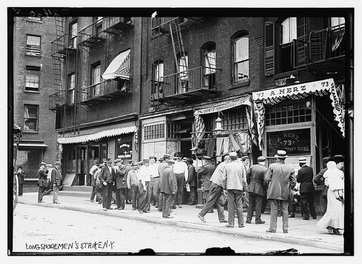 Long shoreman's strike - N.Y.