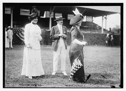 Mrs. Leroy Andrews and Mrs. R.E.L. Mordecai