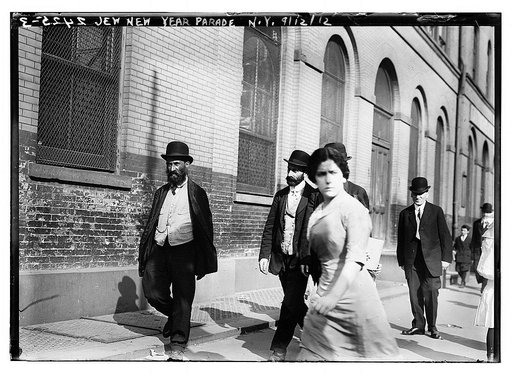 Jew[ish] New Year parade, N.Y.