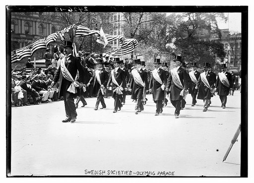 Swedish Societies - Olympic Parade
