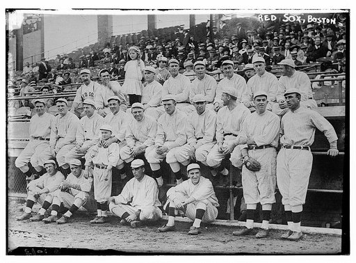 Boston Red Sox team photo at 1912 World Series (baseball)