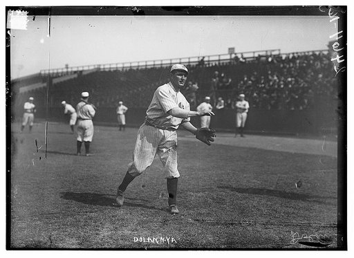 Albert "Cozy" Dolin at Hilltop Park, NY, New York AL (baseball)