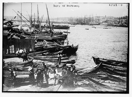 Boats on Bosphorus