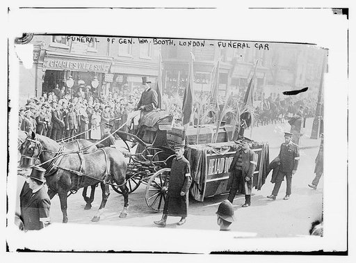 Funeral of Gen. Wm. Booth, London - Funeral Car