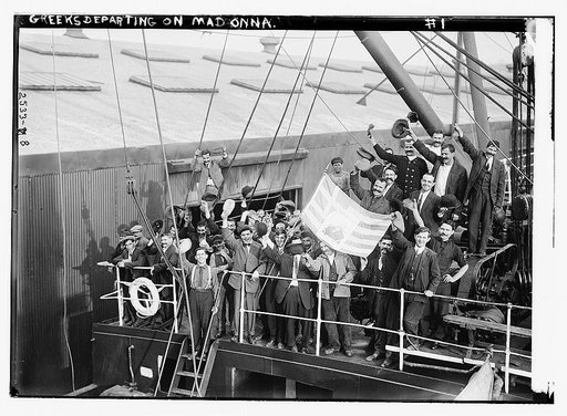 Greeks departing on MADONNA