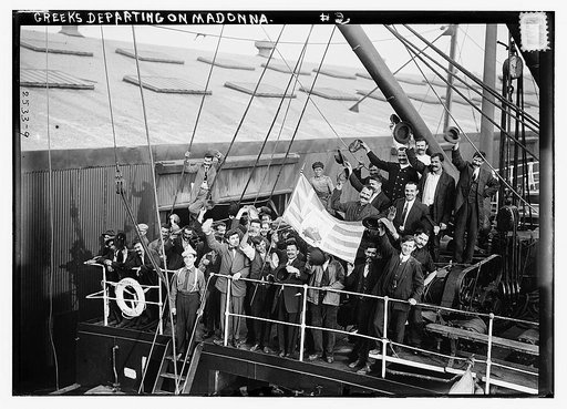 Greeks departing on MADONNA