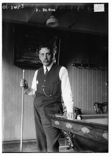 Alfredo De Oro, Cuban billiards player