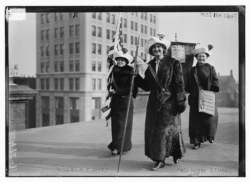 Mrs. Rosalie Jones and Mrs. J. Hardy Stubbs and Miss Ida Craft