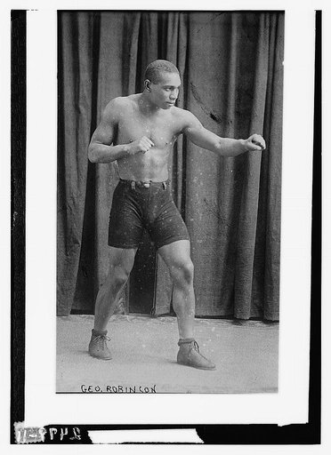 Boxer George Robinson