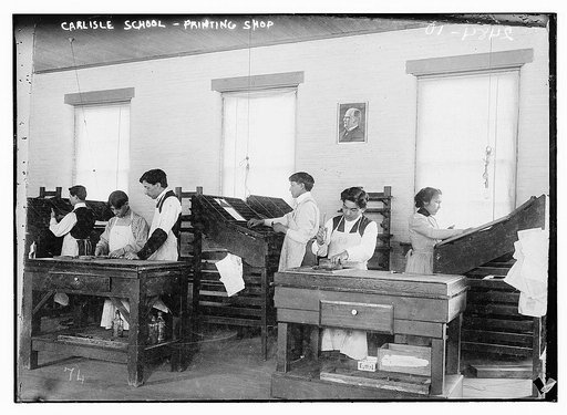 Carlisle School - Printing Shop
