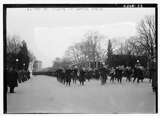 Escort of Wilson to Capitol