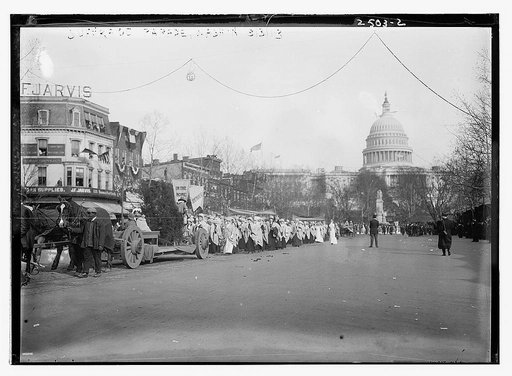 Suffrage parade, 1913