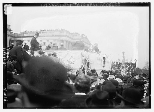 Pres't. Wilson's Inaugural address