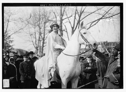 Inez Milholland - Suffrage parade