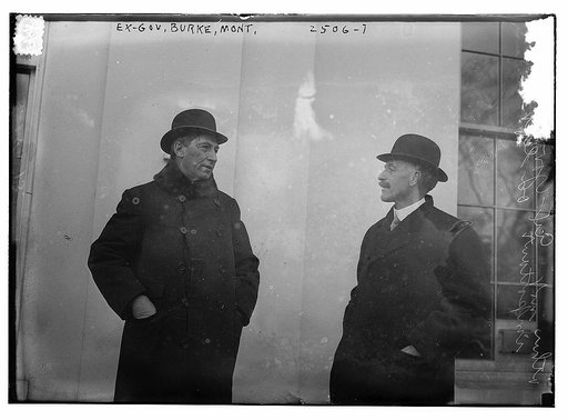Ex-Gov. Burke, Mont. [i.e., North Dakota