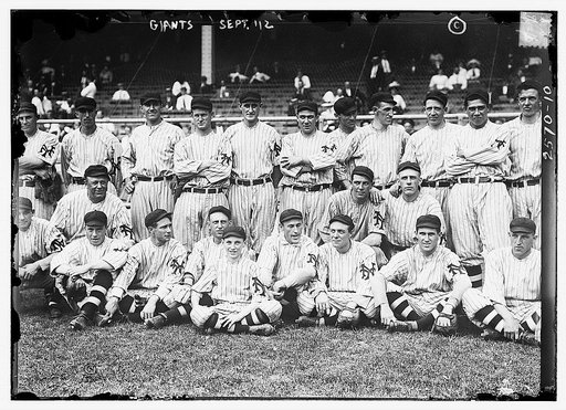 New York Giants at the Polo Grounds, New York, September 1912 (baseball)