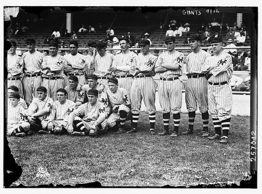 New York Giants at the Polo Grounds, New York, September 1912 (baseball)