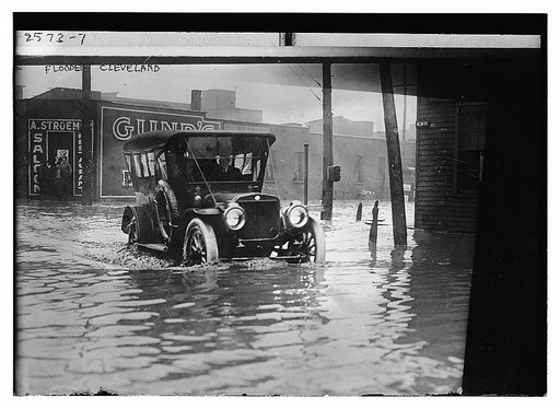 Flooded Cleveland