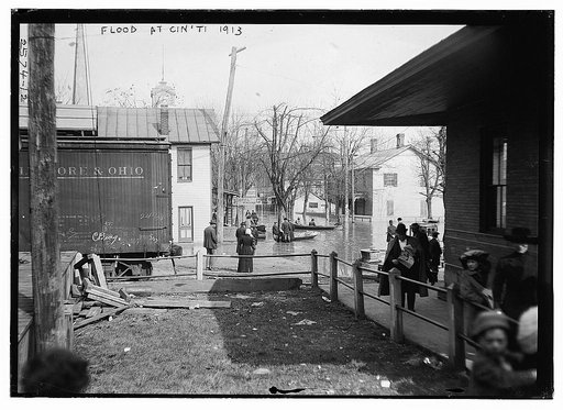 Flood at Cincinnati - 1913