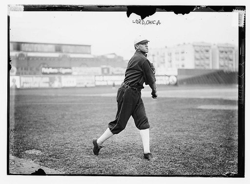 Harry Lord, Chicago AL, at Hilltop Park, NY (baseball)