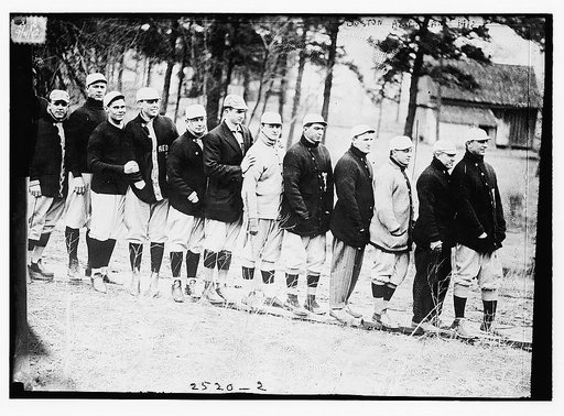 Red Sox at spring training, Hot Springs, AR (baseball)