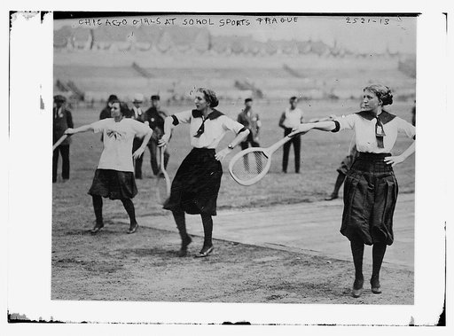 Chicago girls at Sokol Sports, Prague, Austria